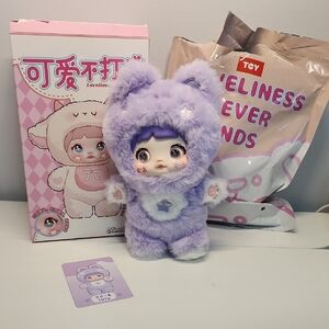 Nommi Loveliness Never Ends Plush Keychain Open Box "TUTU"